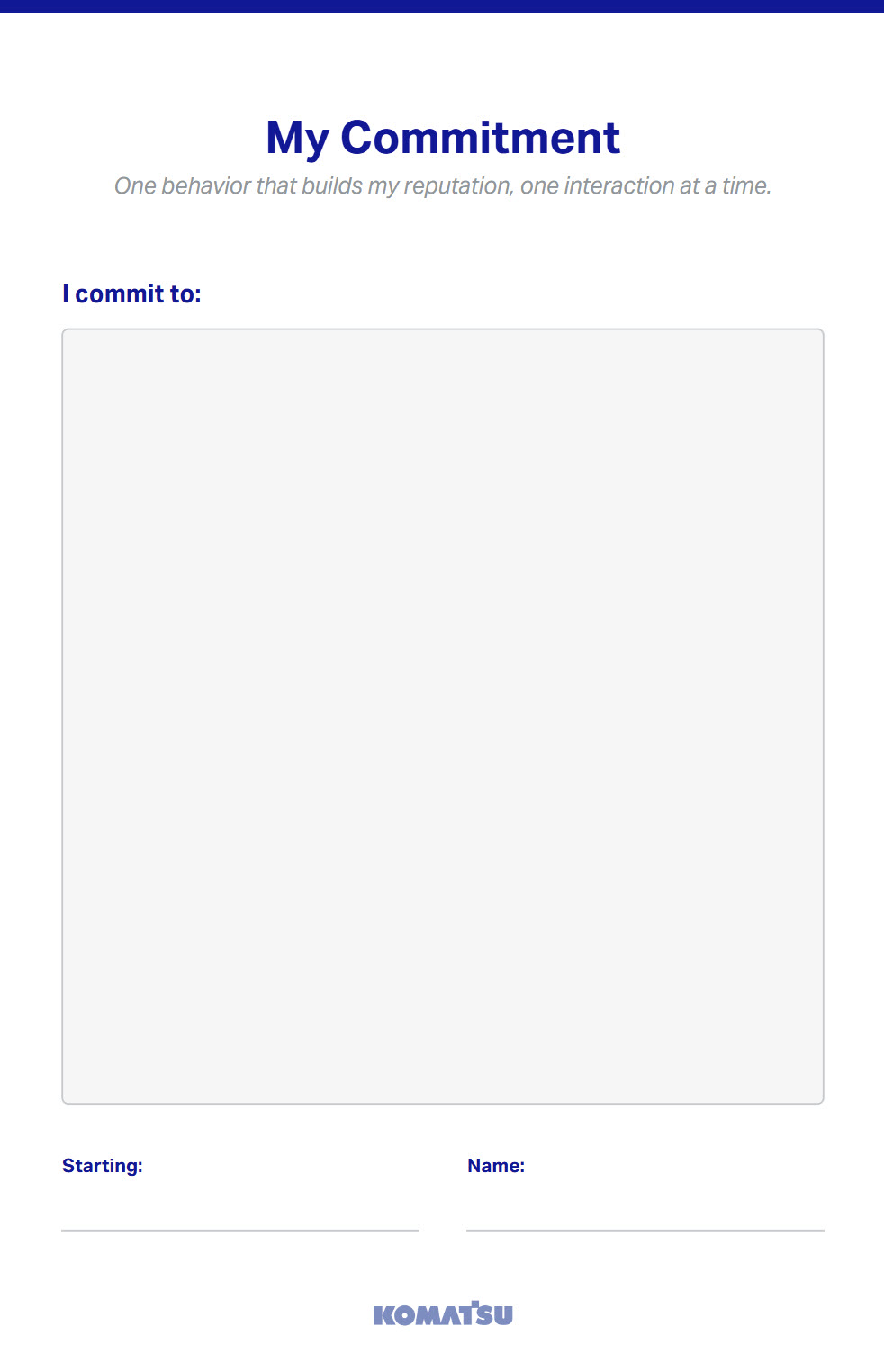 Commitment Card thumbnail